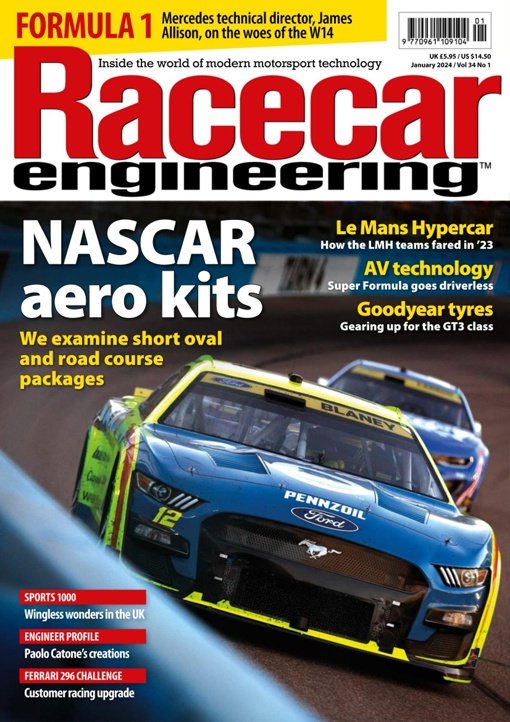 Racecar Engineering January 2024 PDF Download Free   IPSbaTAYe7o 