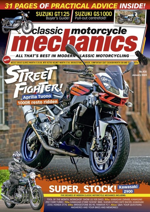 Classic Motorcycle Mechanics January 2024 PDF Download Free   Z3tkLe Wq G 