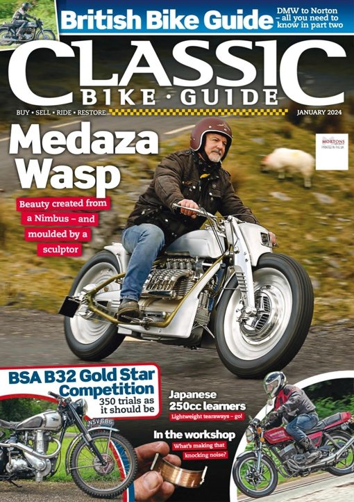 Classic Bike Guide January 2024 PDF Download Free   CLxwvRALUTE 