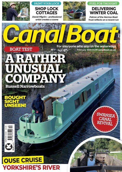 Canal Boat February 2024 PDF Download Free   DFWLDlfACOI 